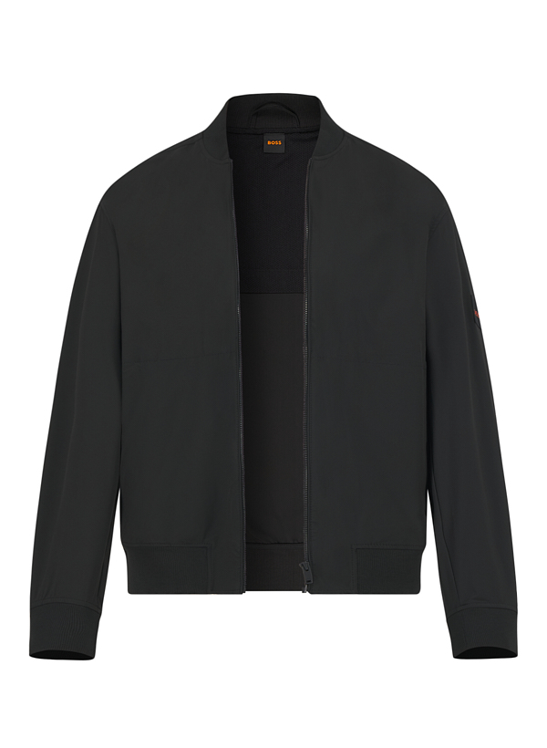 Blouson, Nylon, schwarz