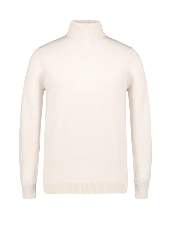Rollkragenpullover San Thomas, Schurwolle, ecru
