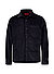 Overshirt, Baumwoll-Cord, Brusttasche, schwarz - schwarz