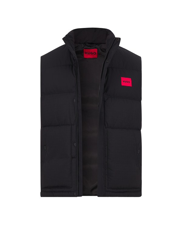 Steppweste Baltino, Nylon wasserabweisend, schwarz