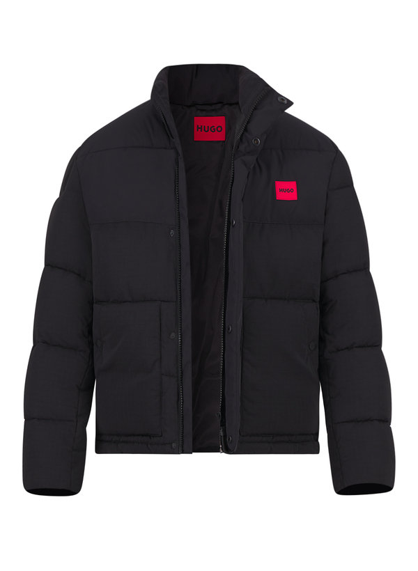 Steppjacke Balto, Mikrofaser wasserabweisend, schwarz