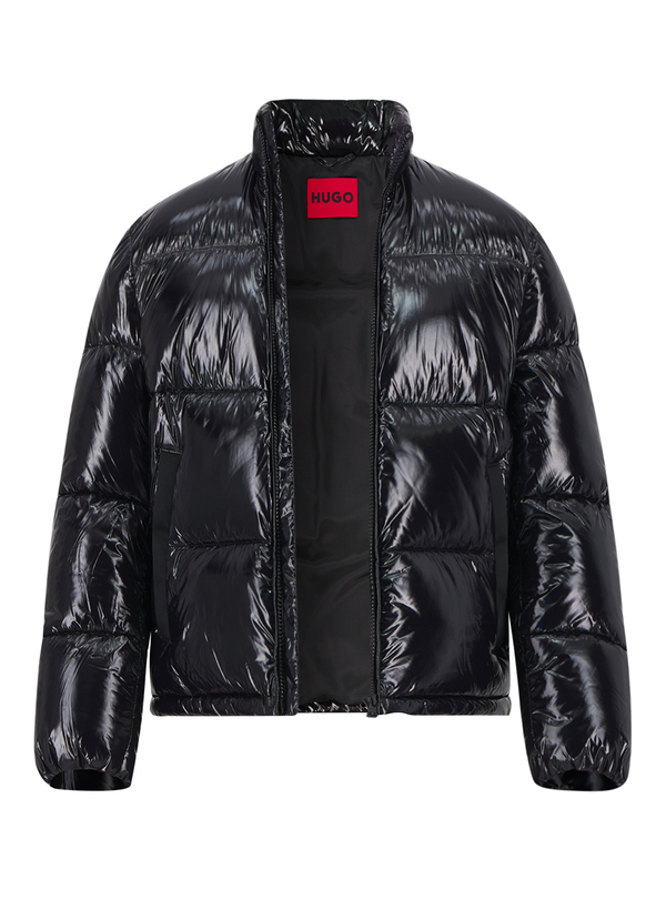 Steppjacke Balto, Mikrofaser wasserabweisend, schwarz
