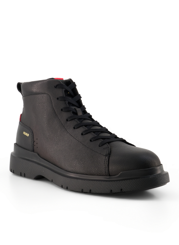 Schnürboots Nash, Leder, schwarz