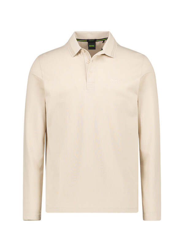 Polo-Shirt Plisy, Regular Fit, Baumwoll-Piqué, beige
