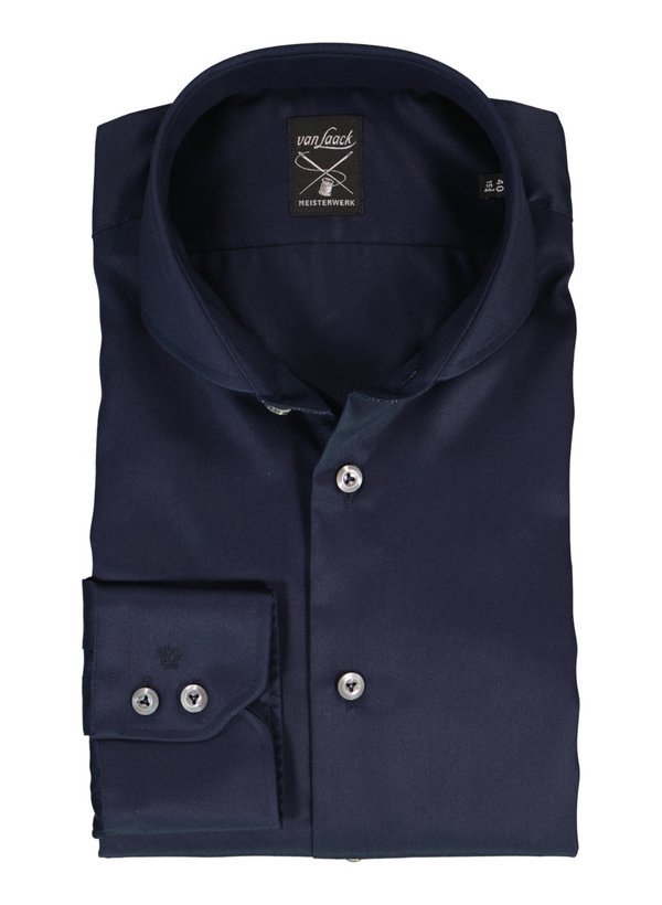 Hemd vL-Reso-SFN, Slim, Twill, Hai, navy