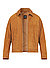 Lederjacke, Ziegenvelours, camel - camel