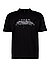 T-Shirt, PORSCHE X BOSS, Baumwolle-Lyocell, schwarz - schwarz