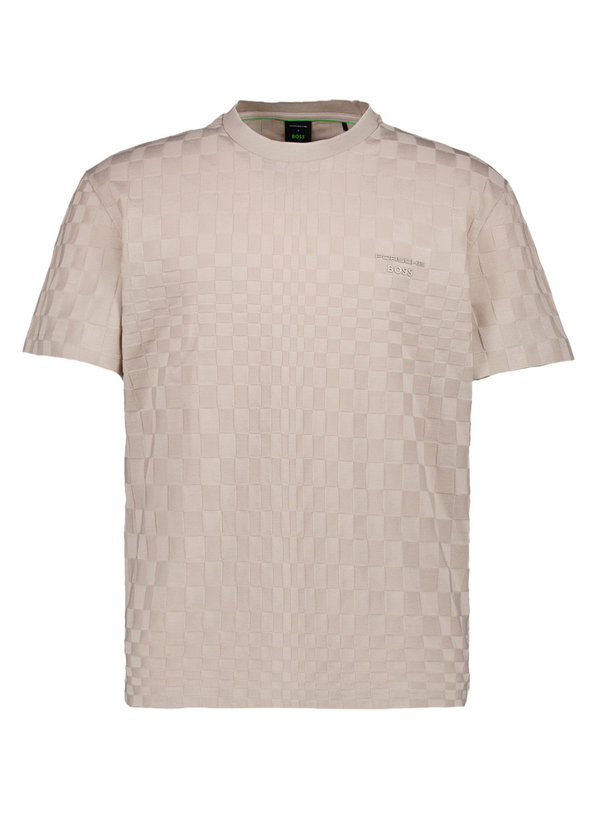 T-Shirt Spirit 70, PORSCHE X BOSS, Baumwolle, beige