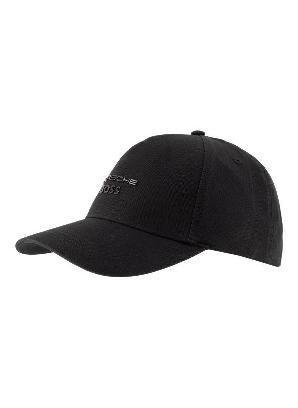 Cap Pyer, PORSCHE X BOSS, Baumwoll-Stretch, schwarz