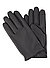 Handschuhe, Lammleder Touch-Funktion, schwarz - schwarz