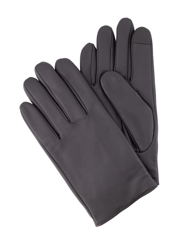 Handschuhe, Lammleder Touch-Funktion, braun
