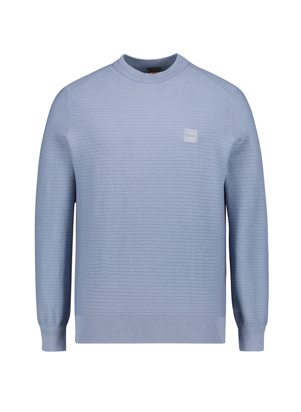 Pullover, Baumwolle-Kaschmir, blau
