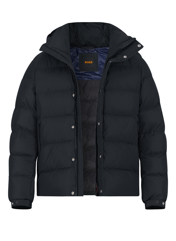 Steppjacke Omaris, Mikrofaser, schwarz