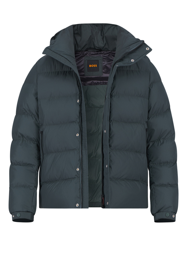 Steppjacke Omaris, Mikrofaser, dunkelgrün