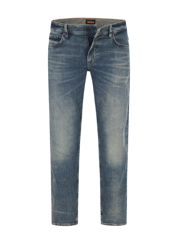 BOSS Orange Herren Jeans blau