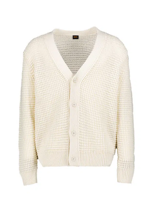 Cardigan Korsico, Schurwolle, ecru