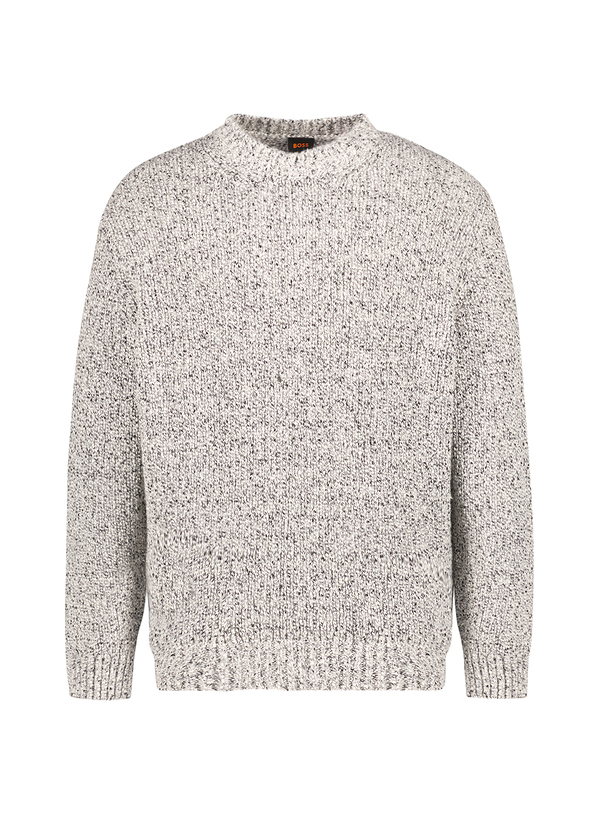 Pullover, Baumwolle, grau