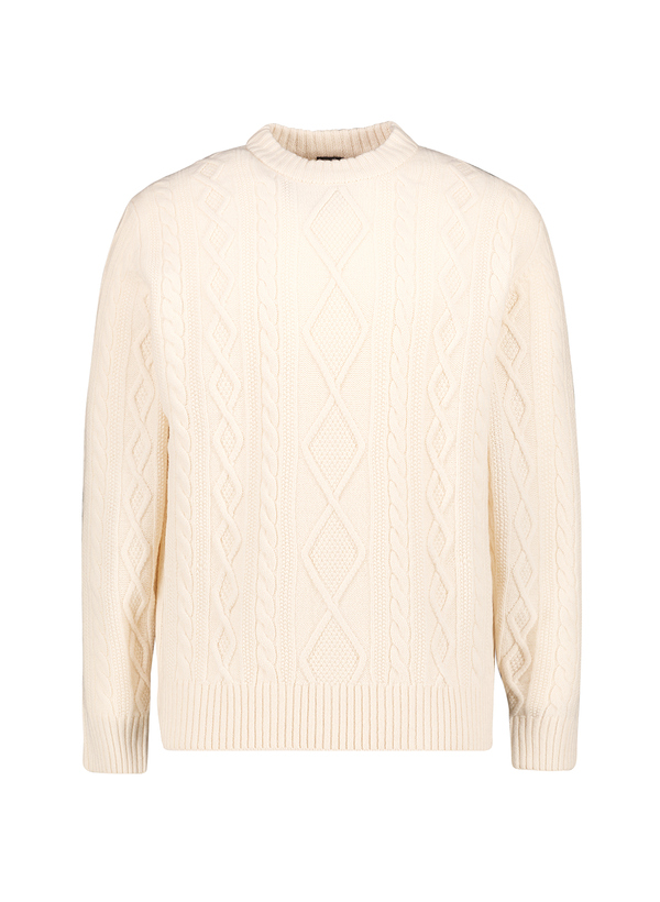 Pullover, Schurwolle, beige