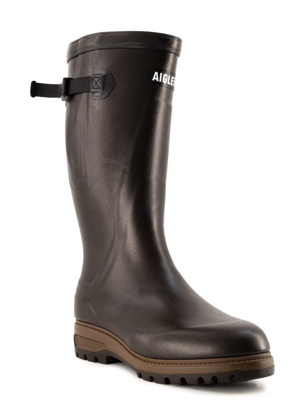 Aigle Herren Gummistiefel braun Gummi