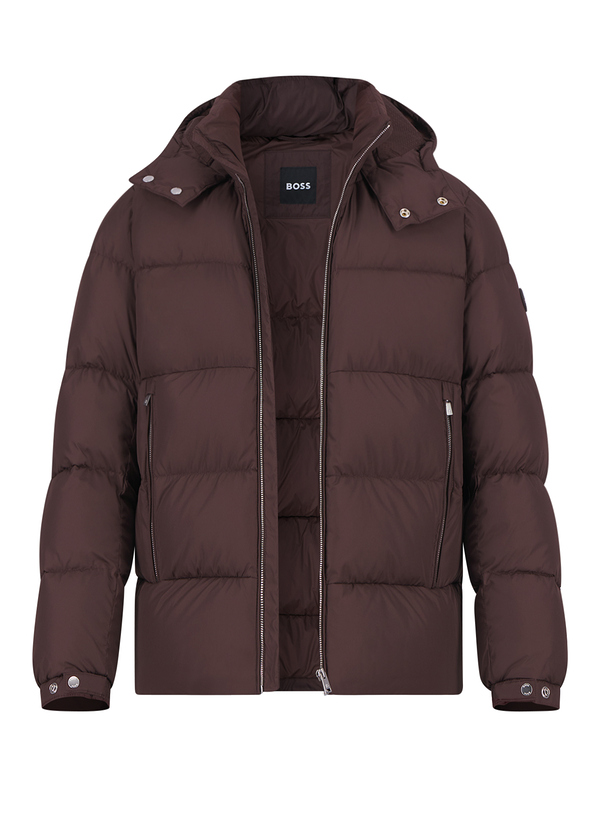 Steppjacke Colter, Mikrofaser wasserabweisend, dunkelbraun