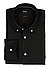 Hemd Liam, Regular, Oxford, Button-Down, schwarz - schwarz