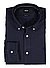 Hemd Liam, Regular, Oxford, Button-Down, blau - blau