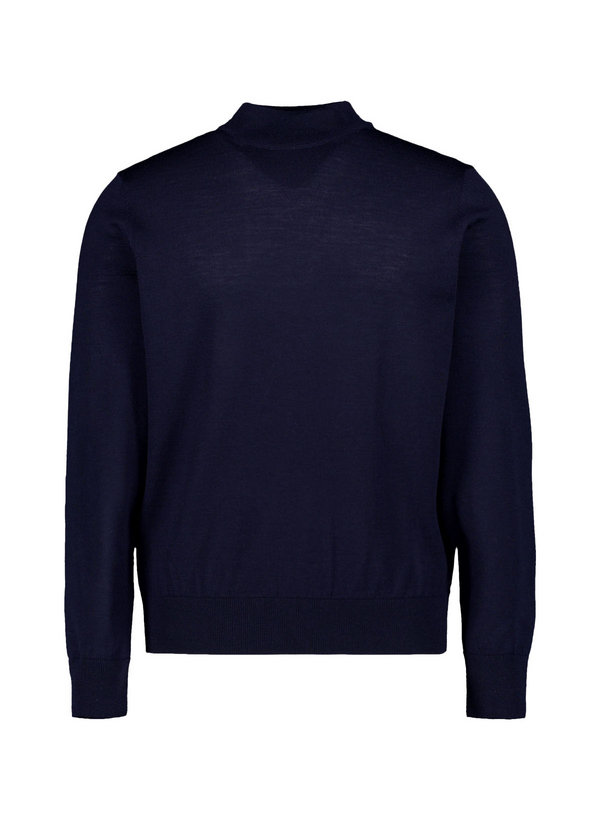 Stehkragen Pullover Bjarno, Merinowolle extrafein, dunkelblau