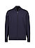 Cardigan Balonso, Merino extrafein, dunkelblau meliert - dunkelblau