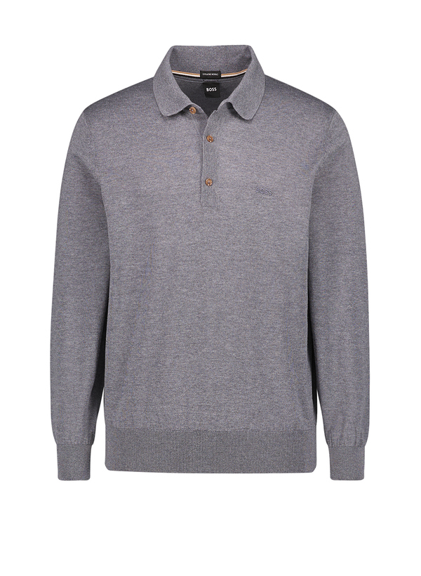 Pullover Lancione, Merino extrafein, grau meliert