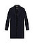 Mantel Hyde, Slim Fit, Wolle, dunkelblau - dunkelblau
