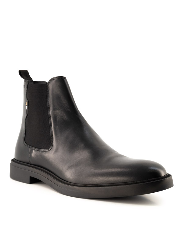 Chelsea Boots, Nappaleder, schwarz
