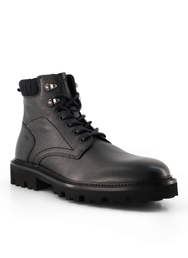 Schnürboots Julyo, Leder, nero