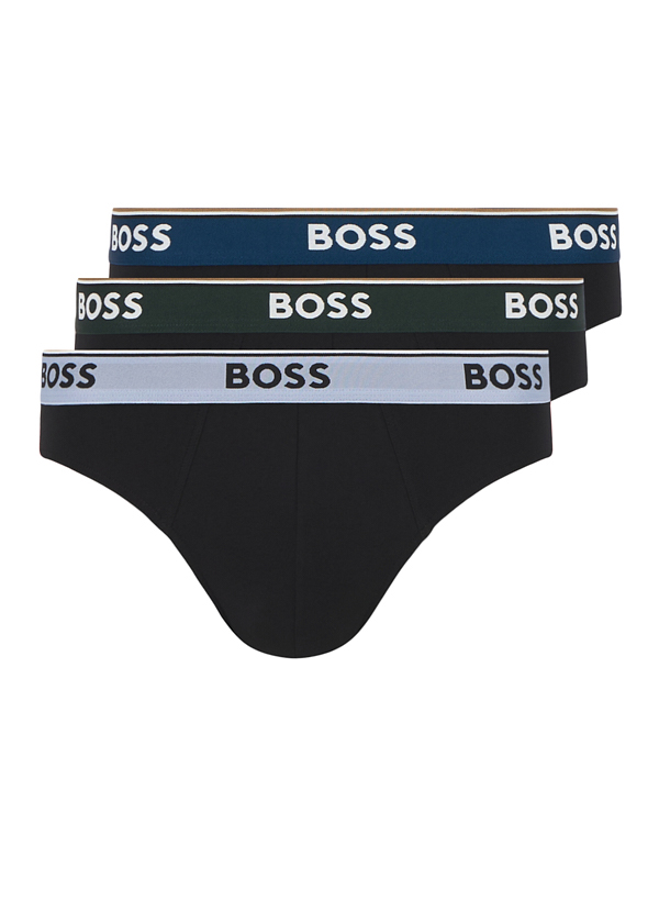 Slips, Baumwoll-Stretch, schwarz