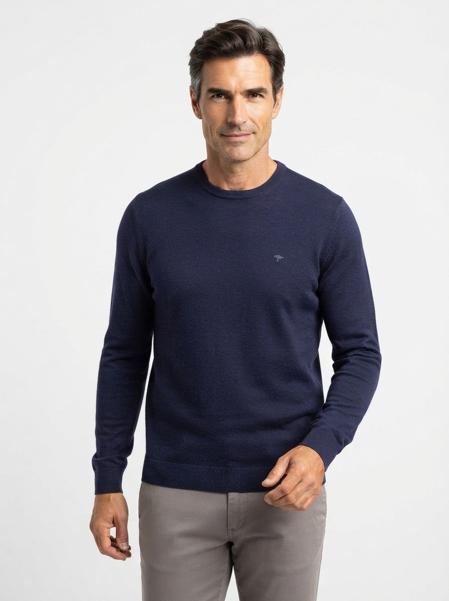 Pullover, Wolle, navy