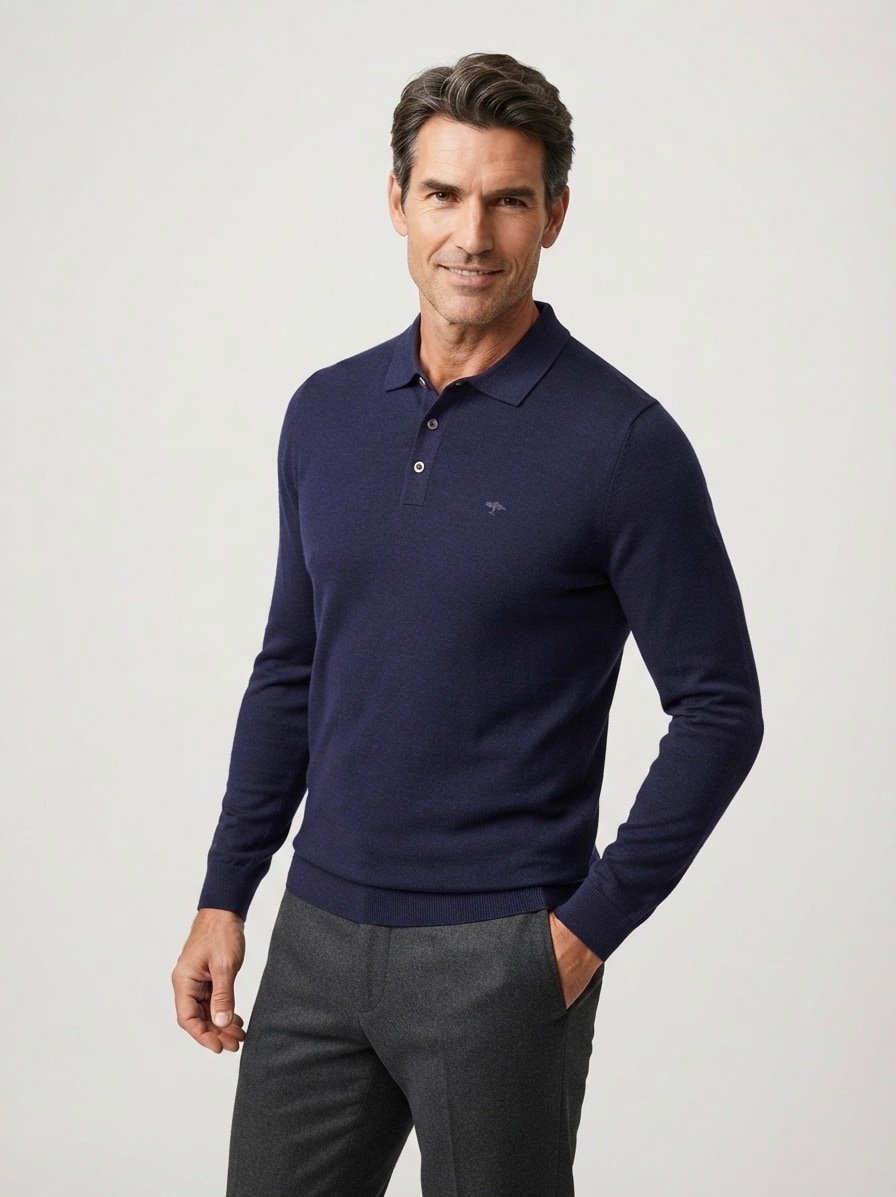 Pullover, Wolle, navy