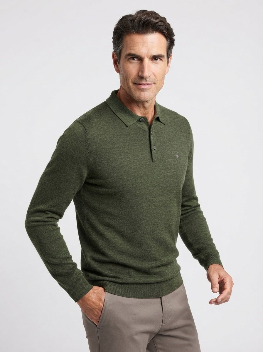Pullover, Wolle, grün