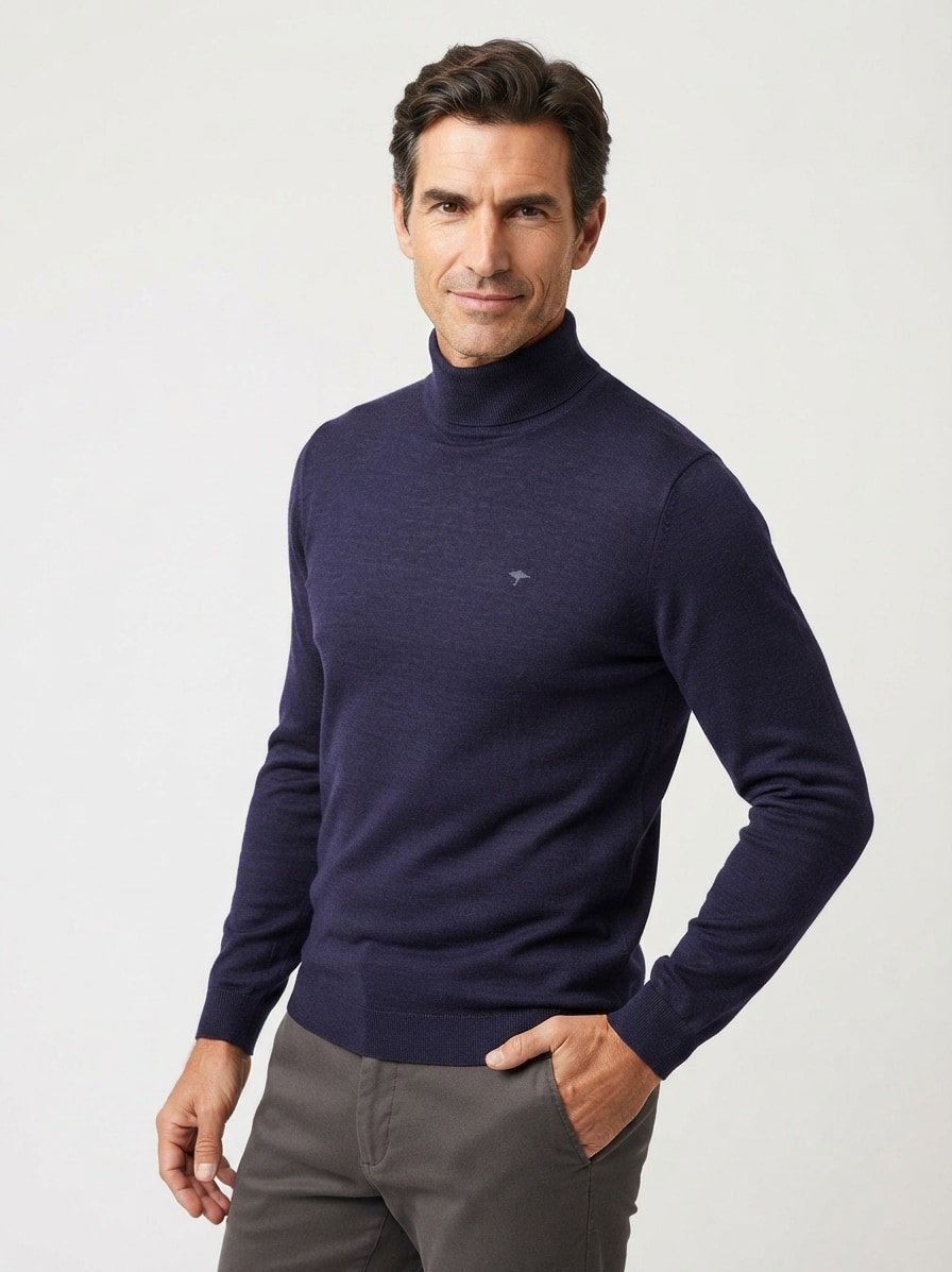 Pullover, Wolle, navy
