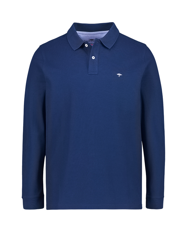 Polo-Shirt, Baumwoll-Piqué, ink blue