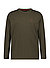 Longsleeve, Baumwolle, dunkelgrün - dunkelgrün