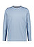Longsleeve, Baumwolle, blau - blau