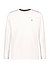 Longsleeve, Baumwolle, weiß - weiß