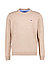 Pullover, Baumwolle, camel meliert - camel