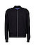 Cardigan, Baumwolle, schwarz - schwarz