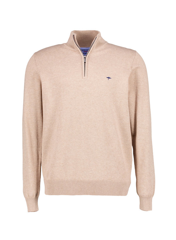 Fynch-Hatton Herren Troyer beige unifarben