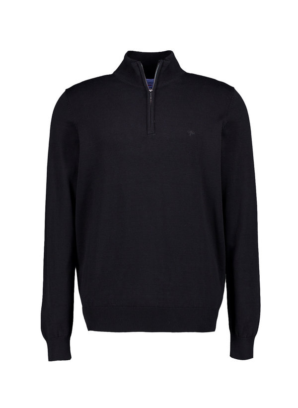 Fynch-Hatton Herren Troyer schwarz unifarben