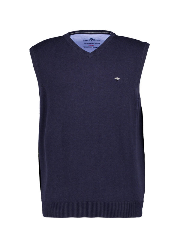Pullunder, Baumwolle, navy