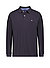 Polo-Shirt, Baumwolle-Piqué, navy - navy