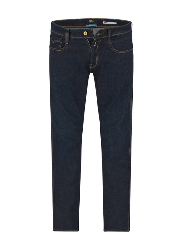 Jeans Anbass, Slim Fit, Baumwoll-Stretch, navy