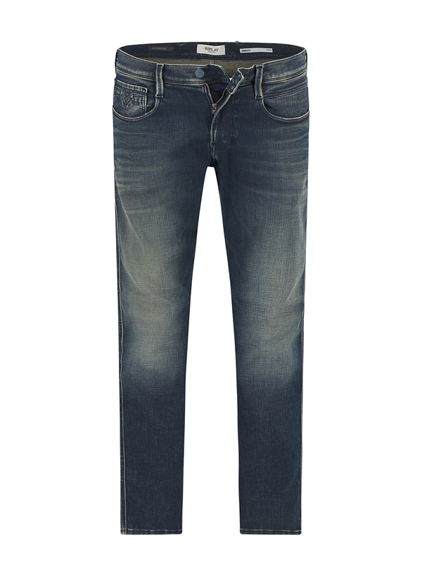 Jeans Anbass, Slim Fit, Baumwoll-Stretch, dunkelblau