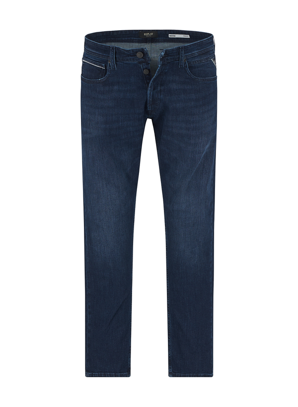 Jeans Grover, Straight, Baumwoll-Stretch, navy